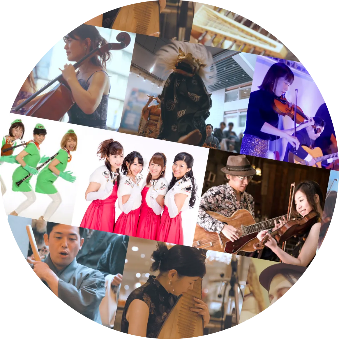 業界最大級！日本全国7,000名の音楽家が在籍